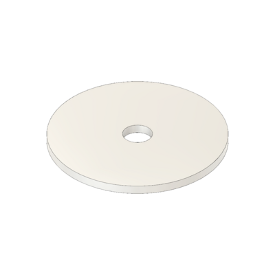M10FW-0 MODULAR SOLUTIONS ZINC PLATED FASTENER<br>M10 FENDER WASHER